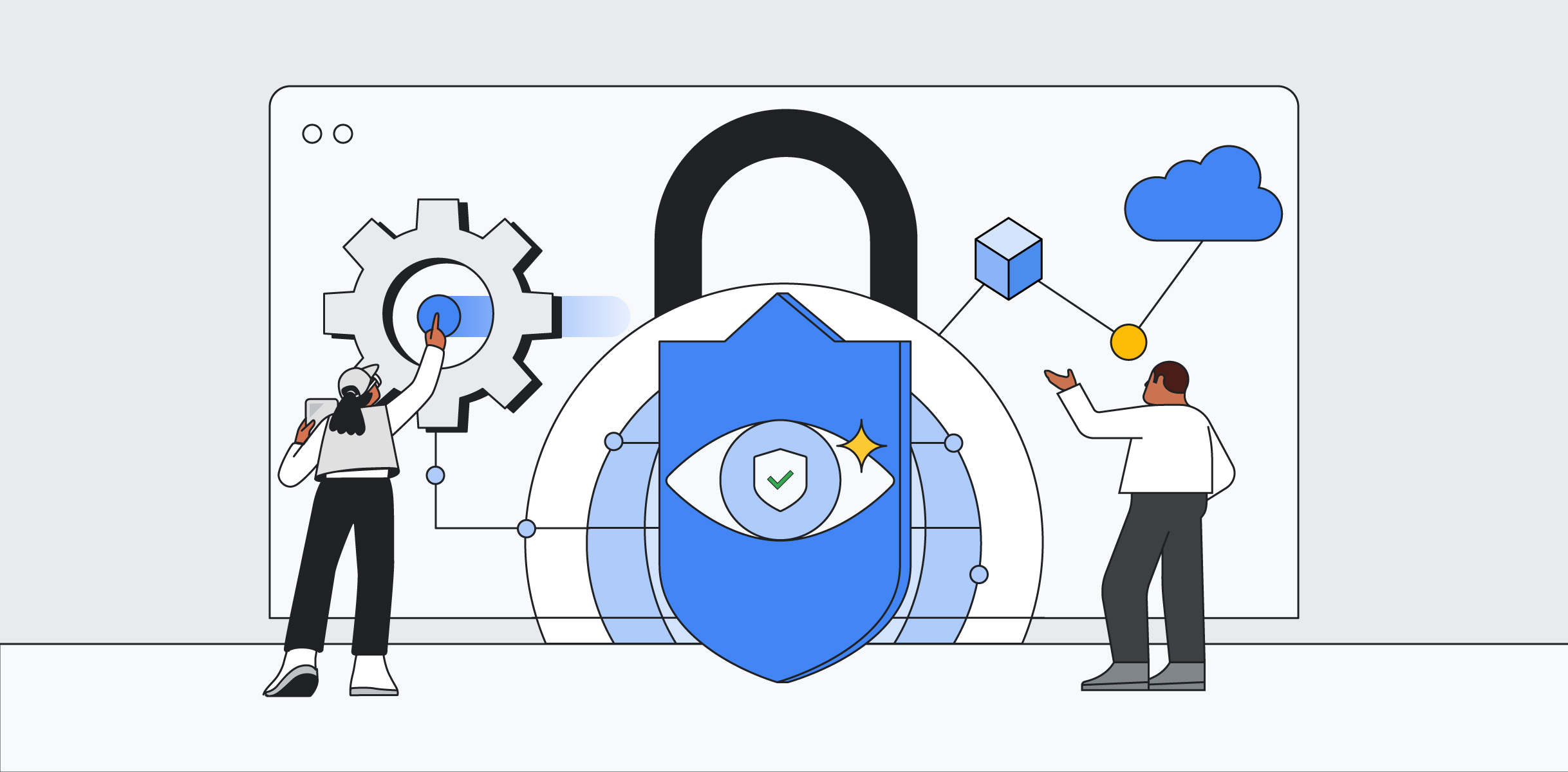 illustrazione sicurezza