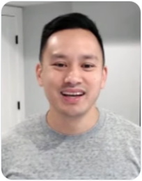 Minh Nguyen, Senior Product Manager, Firestore, Google Cloud, wearing a light gray round collar T-shirt