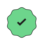 Green checkmark