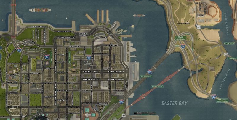 GTA San Andreas SatNav|streetmapHD v1.3.1 BETA Mod - GTAinside.com