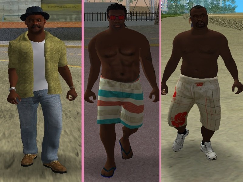 GTA Vice City New Peds - Pack 1 Men Mod - GTAinside.com