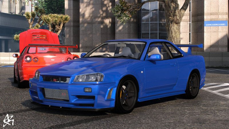 GTA 5 Nissan Skyline GT-R34 Z-Tune [Add-On / FiveM / Tuning] Mod ...