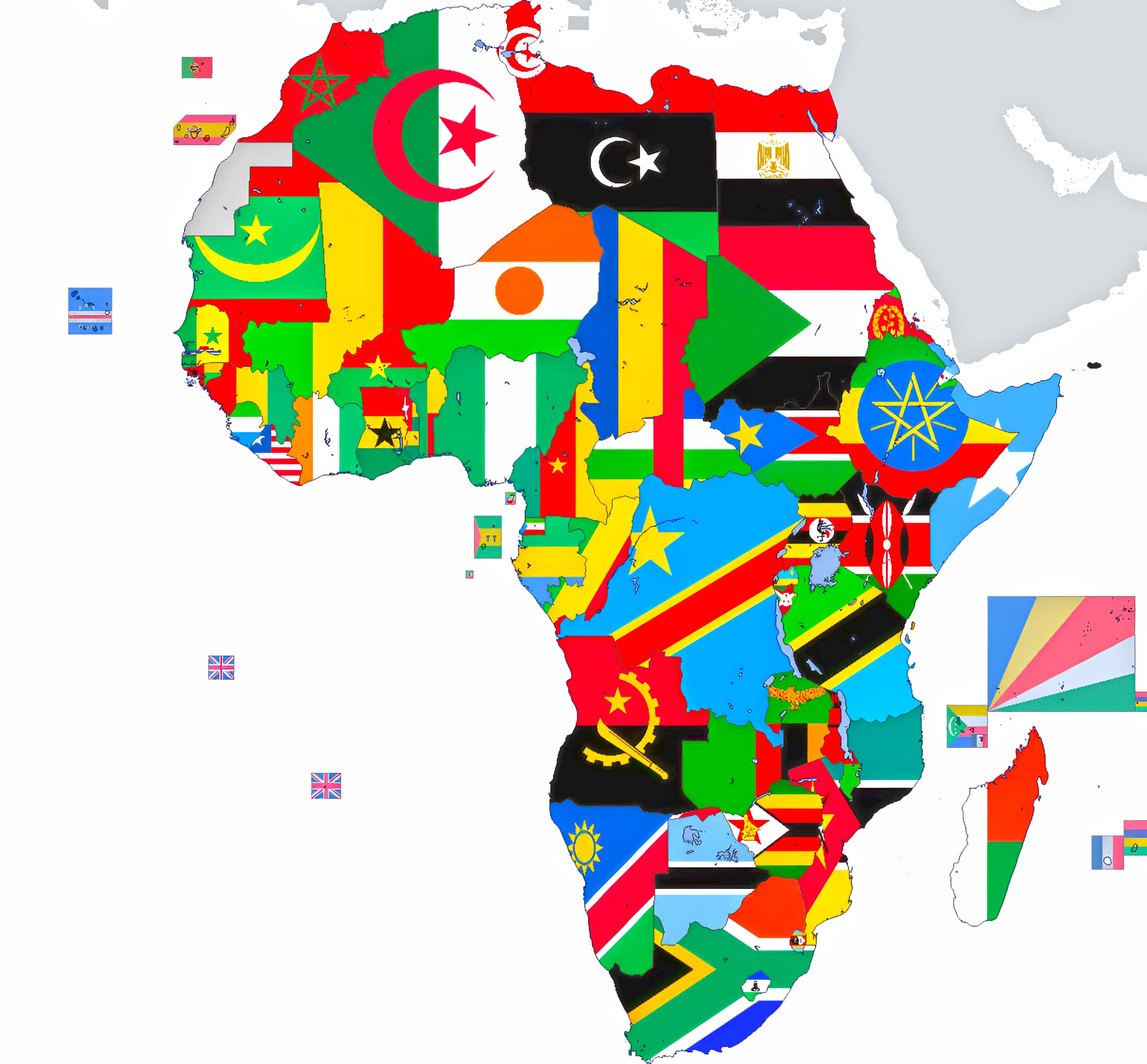 A Collection of Africa Maps: A Visual Journey Through Maps - Guide of ...