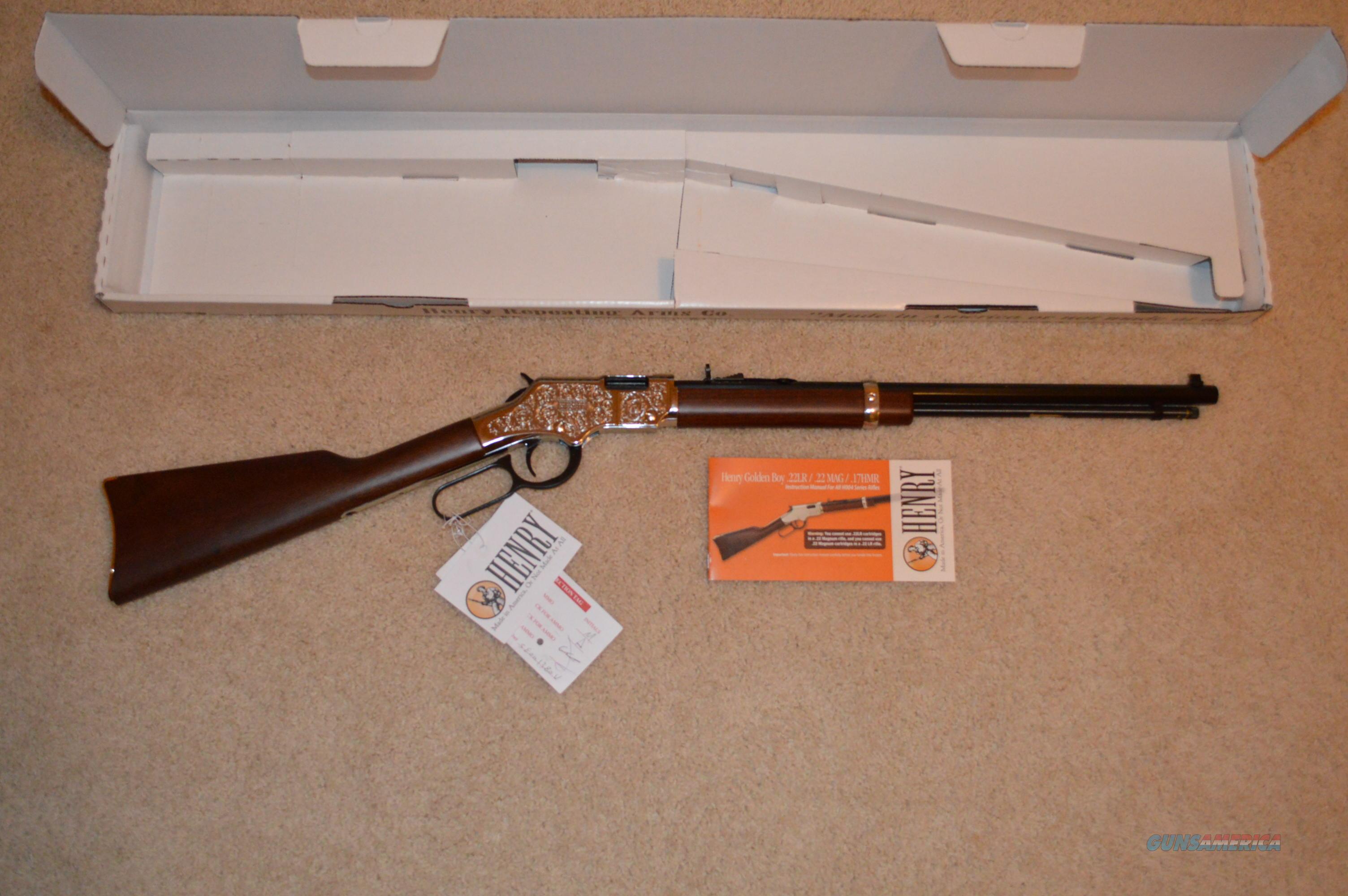 ON SALE! Henry Silver Eagle 17 HMR for sale at Gunsamerica.com: 932083842