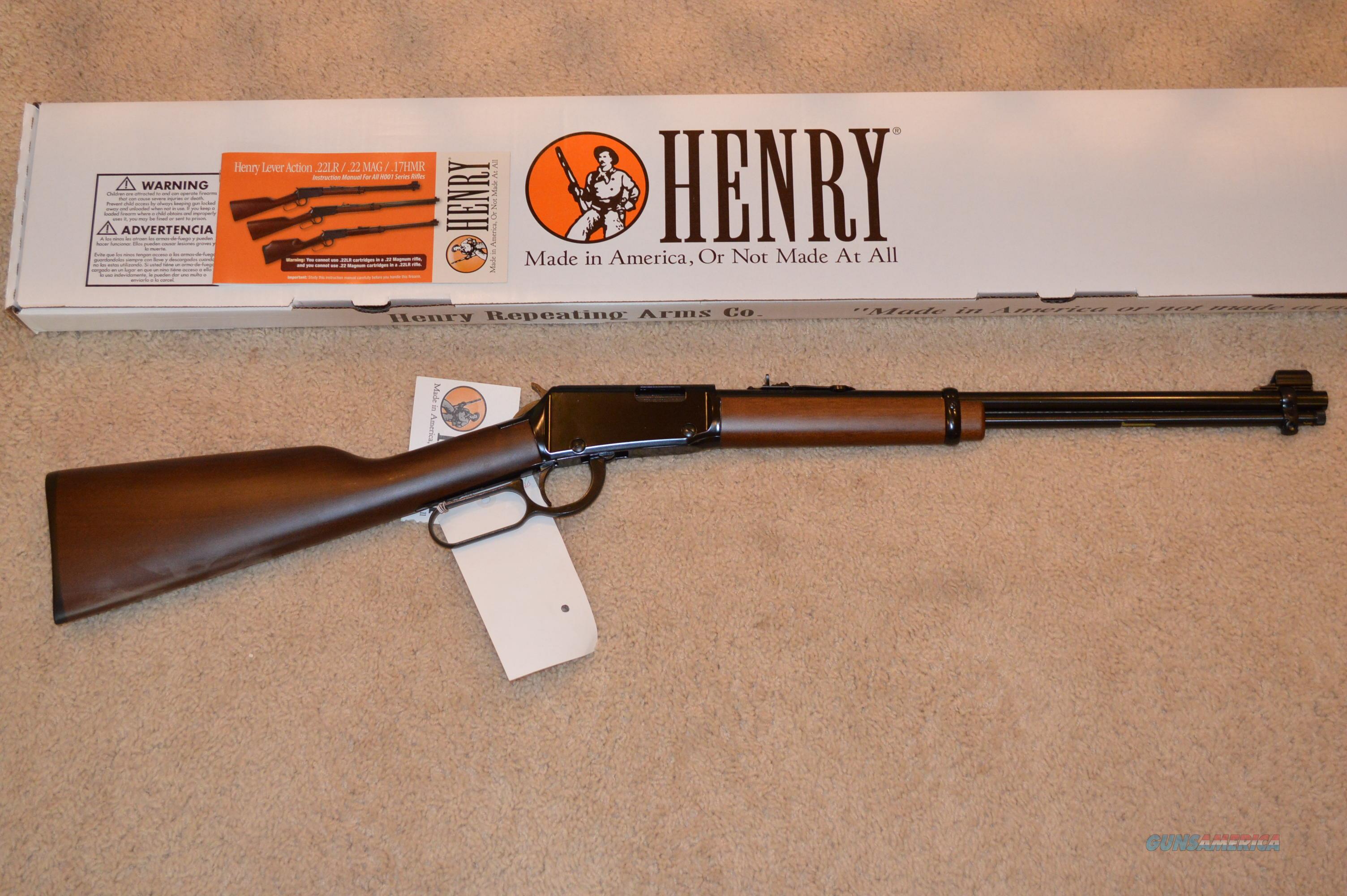 Henry H001 Lever Action 22LR for sale at Gunsamerica.com: 981451334