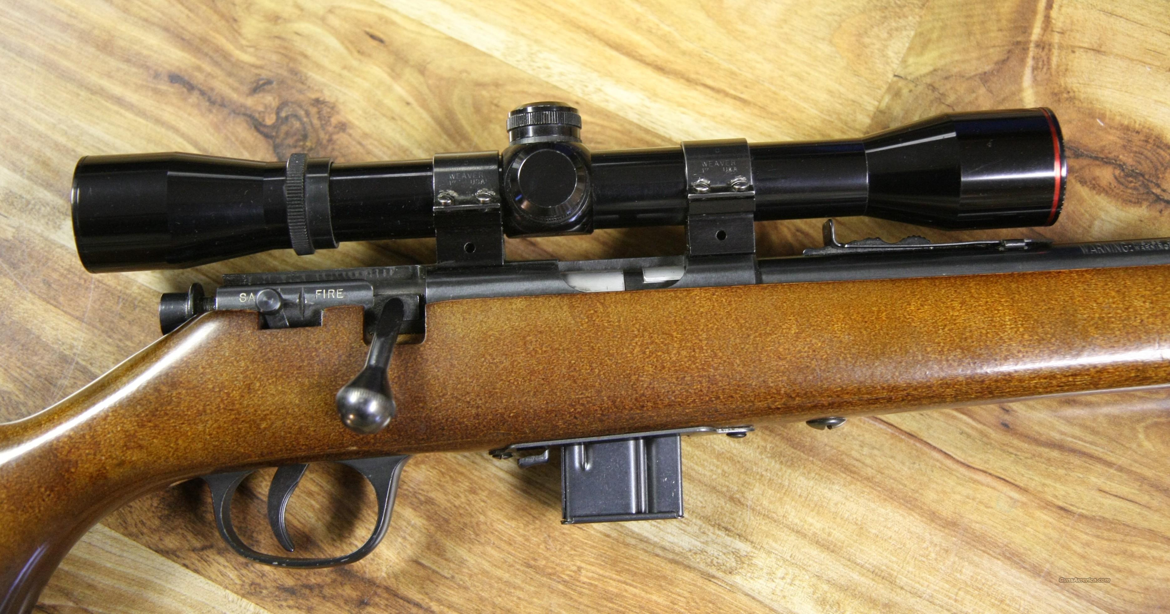 Marlin 22 Mag Bolt Action Rifle