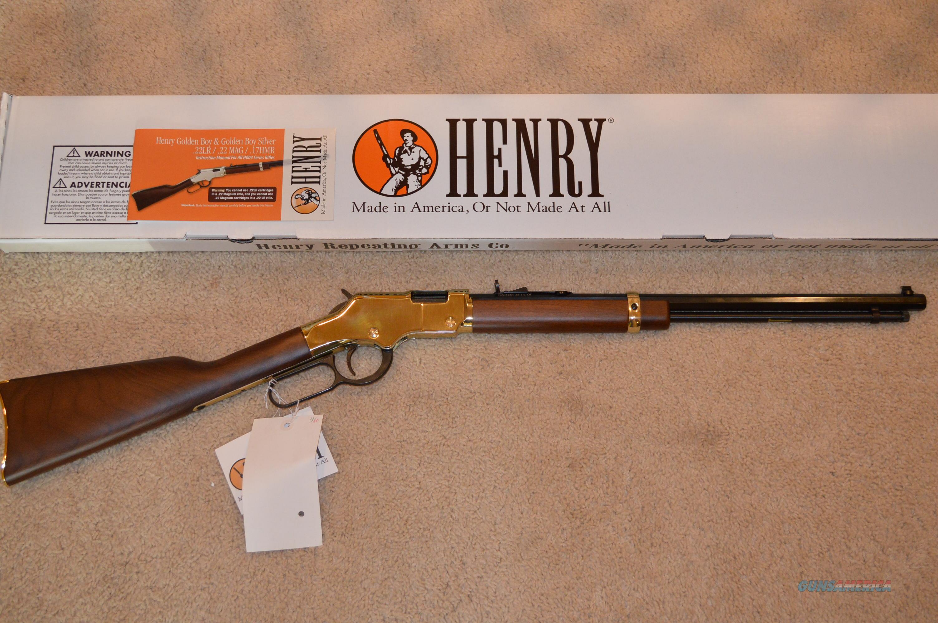 Henry Golden Boy H004 22LR for sale