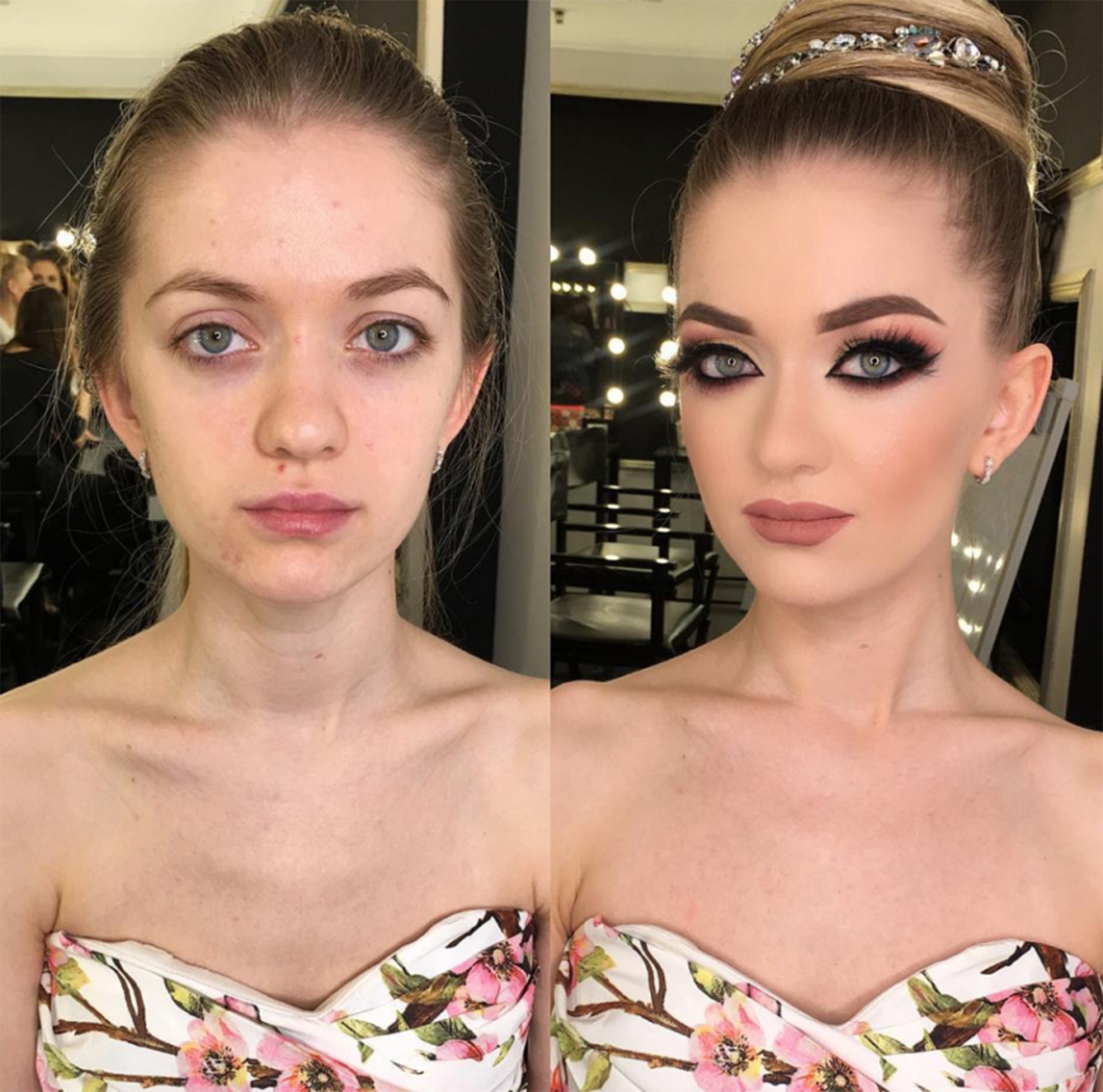 16 Before And After Makeup Transformations Photos - Power of Makeup