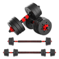 METEOR Dumbbell Barbell Set for Home Gym