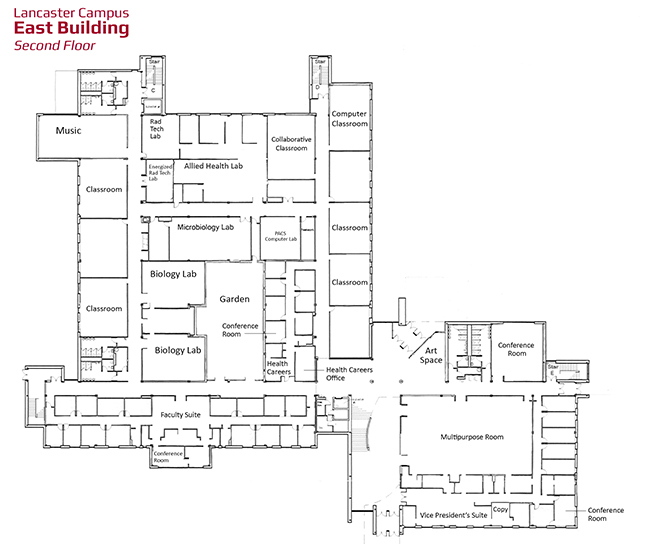 Lancaster University Campus Map