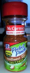 McCormick's Perfect Pinch Salt Free Spices