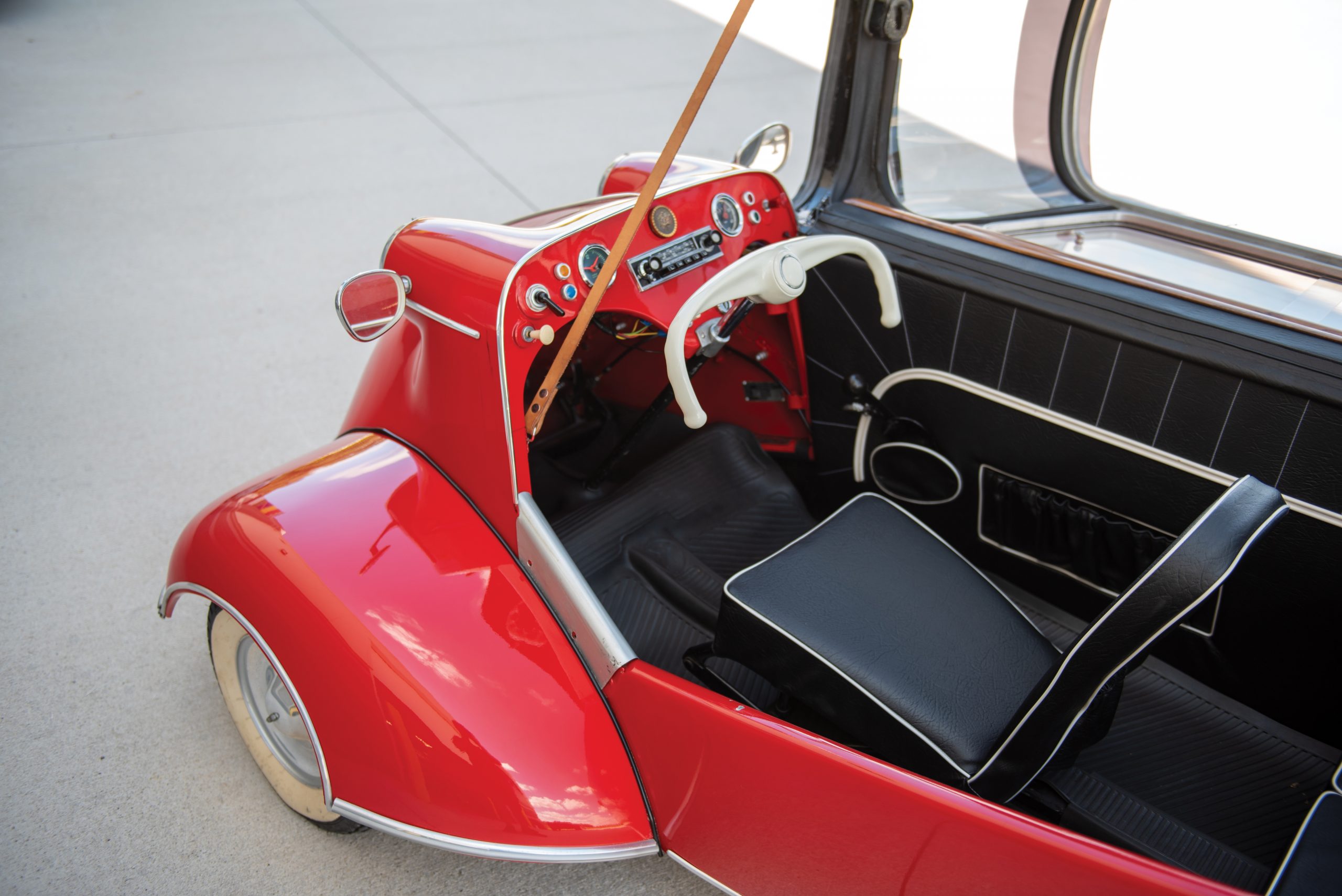 1956-Messerschmitt-KR-200 cockpit_Hagerty