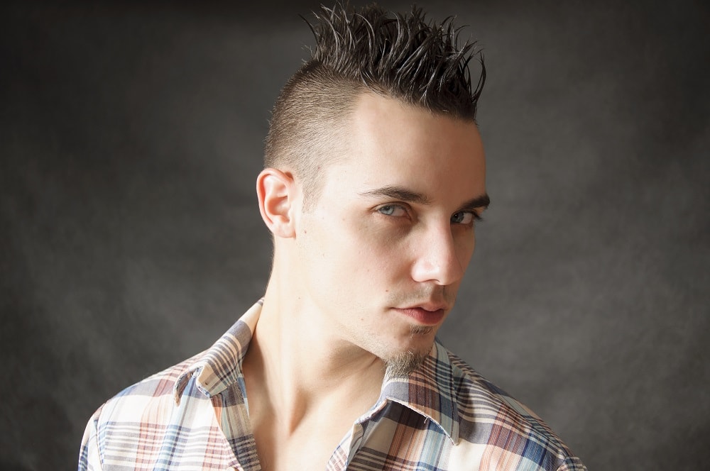 mohawk fade for men