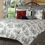 Black And White Toile Bedding Queen