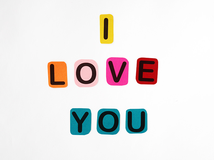 Say I Love You with A Finger Craft Valentine