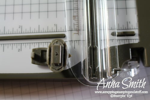 Have a love hate relationship with your paper trimmer? This is the best trimmer ever - the Stampin' Up! Stampin' Trimmer