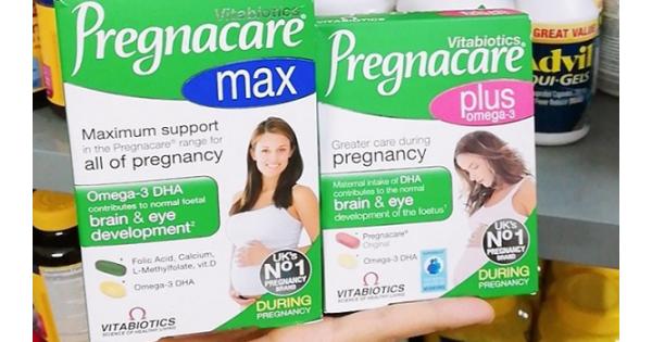 So sánh Pregnacare Plus và Pregnacare Max khác nhau không?