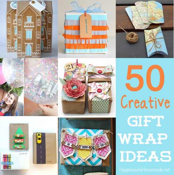 50 creative gift wrap ideas