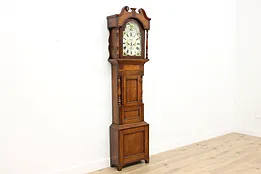 Georgian Antique 1830s Welsh Grandfather Clock, Griffiths #44186