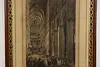 English Cathedral Antique Original Engraving Print, Haig 43" (5)