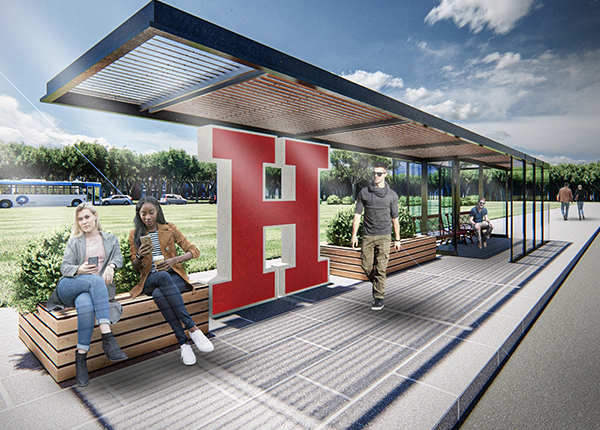 Five Architecture Students Create Winning Designs for UHart Bus Stop ...