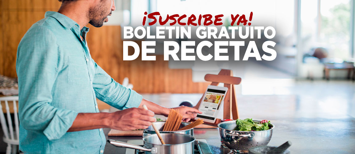 Suscribe a nuestro boletín gratuito de recetas 100% vegetarianas