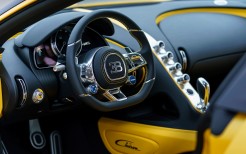 2018 Bugatti Chiron Yellow and Black Interior