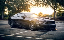 Ford Mustang Shelby Black 4K