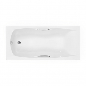 Carron Imperial Single Ended Rectangular Acrylic Bath with Twin Grips