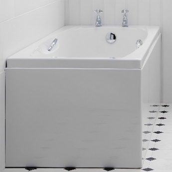 Carron Imperial Single Ended Rectangular Acrylic Bath with Twin Grips