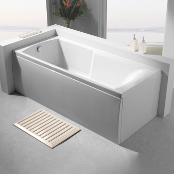 Carron Index Single Ended Rectangular Acrylic Bath 1700mm x 750mm