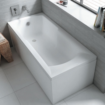 Carron Axis Single Ended Rectangular Acrylic Bath 1650mm x 700mm