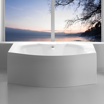 Carron Mistral Bow Front Rectangular Acrylic Bath 1800mm x 900mm