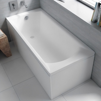 Carron Delta Single Ended Rectangular Acrylic Bath