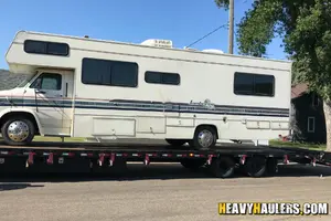 1194 Chevy 454 Chassis Jamboree Motorhome transport.