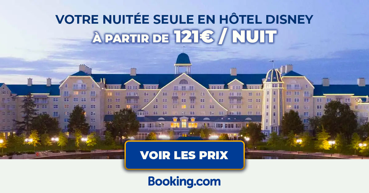 nuit sèches disney sur Booking