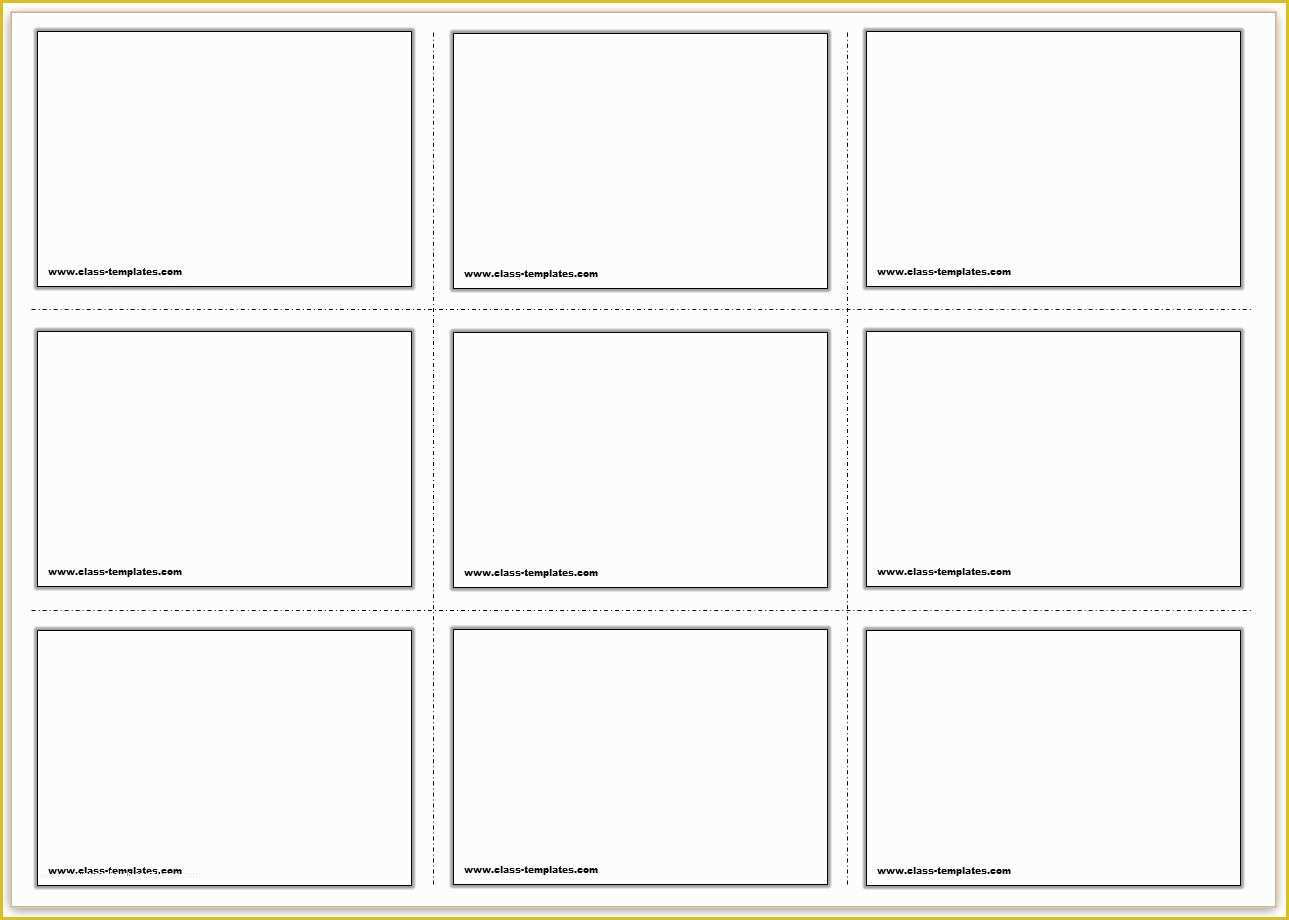 59 Flashcard Template Free