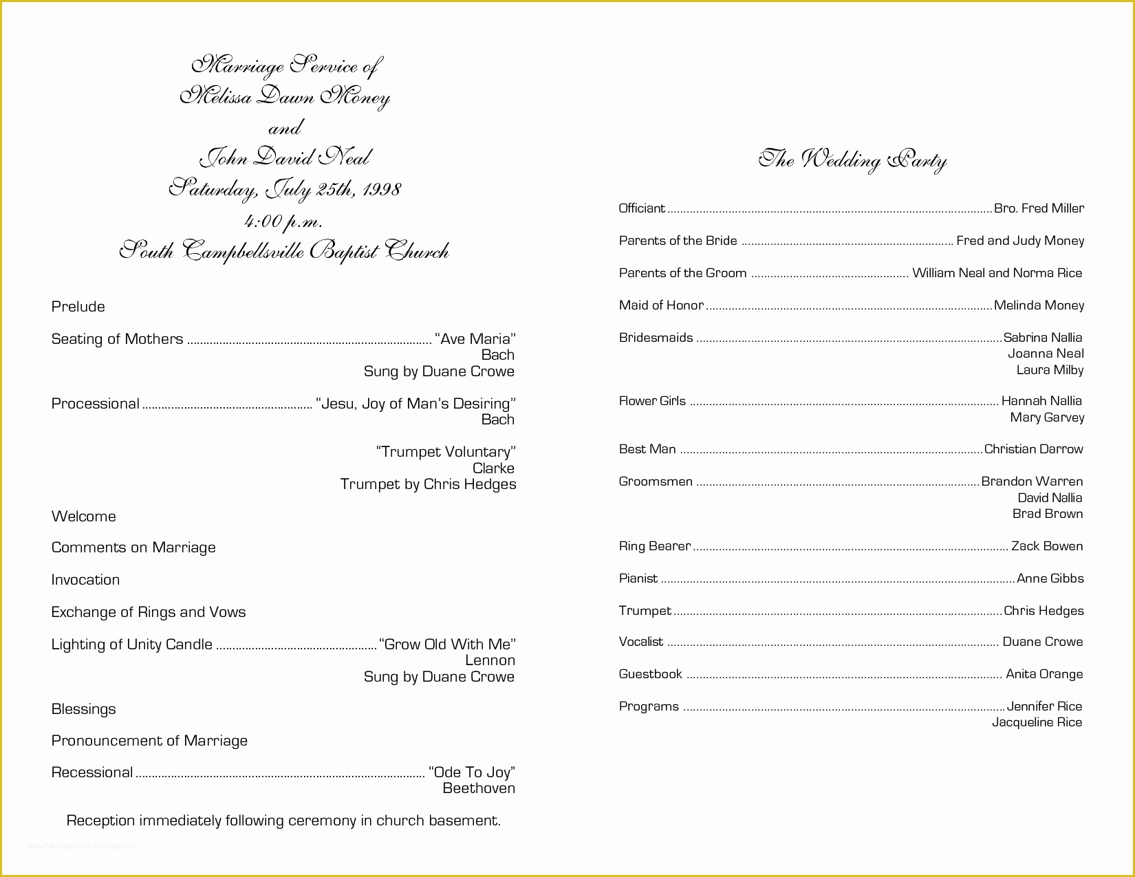 44 Church Anniversary Program Templates Free