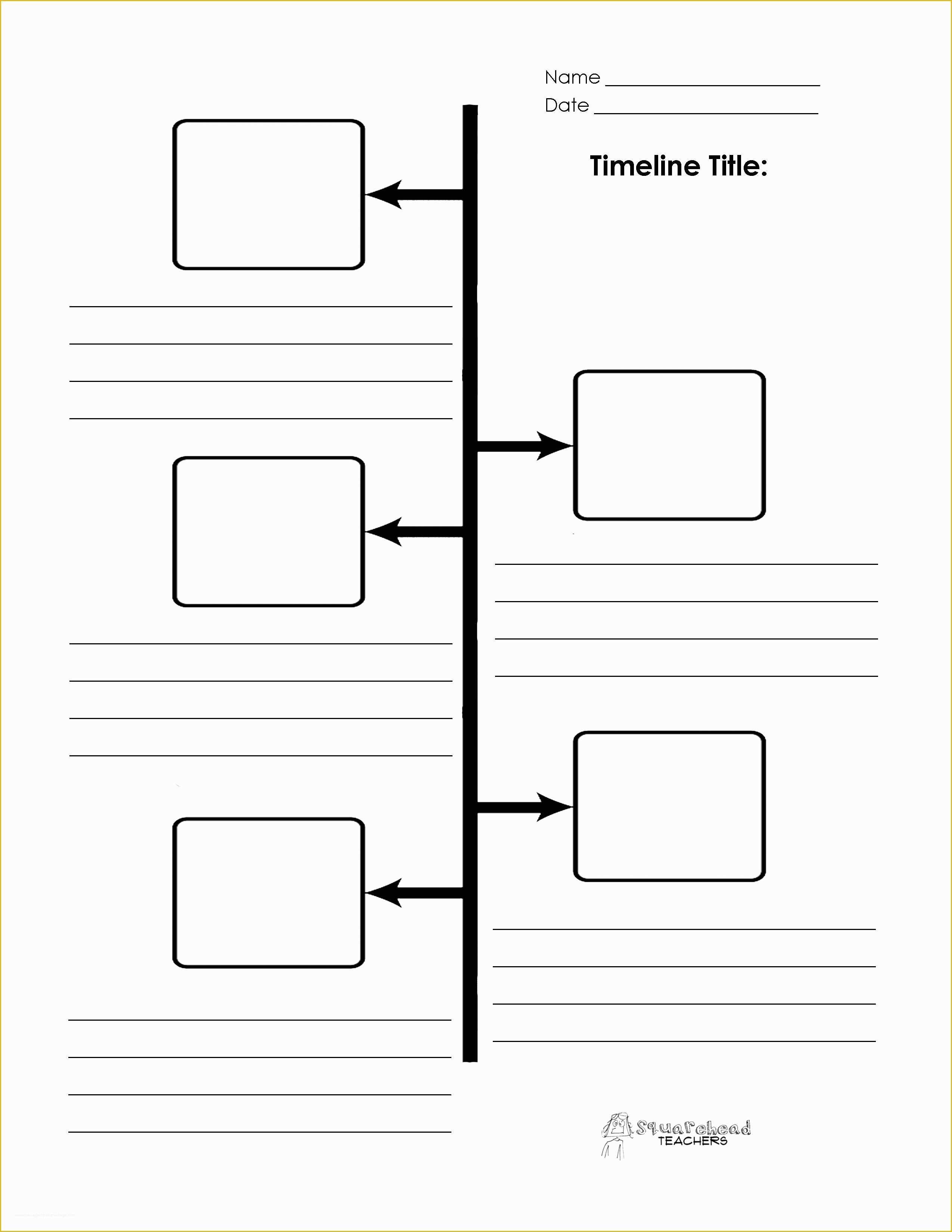 Printable Timeline Template Pdf - Printable World Holiday