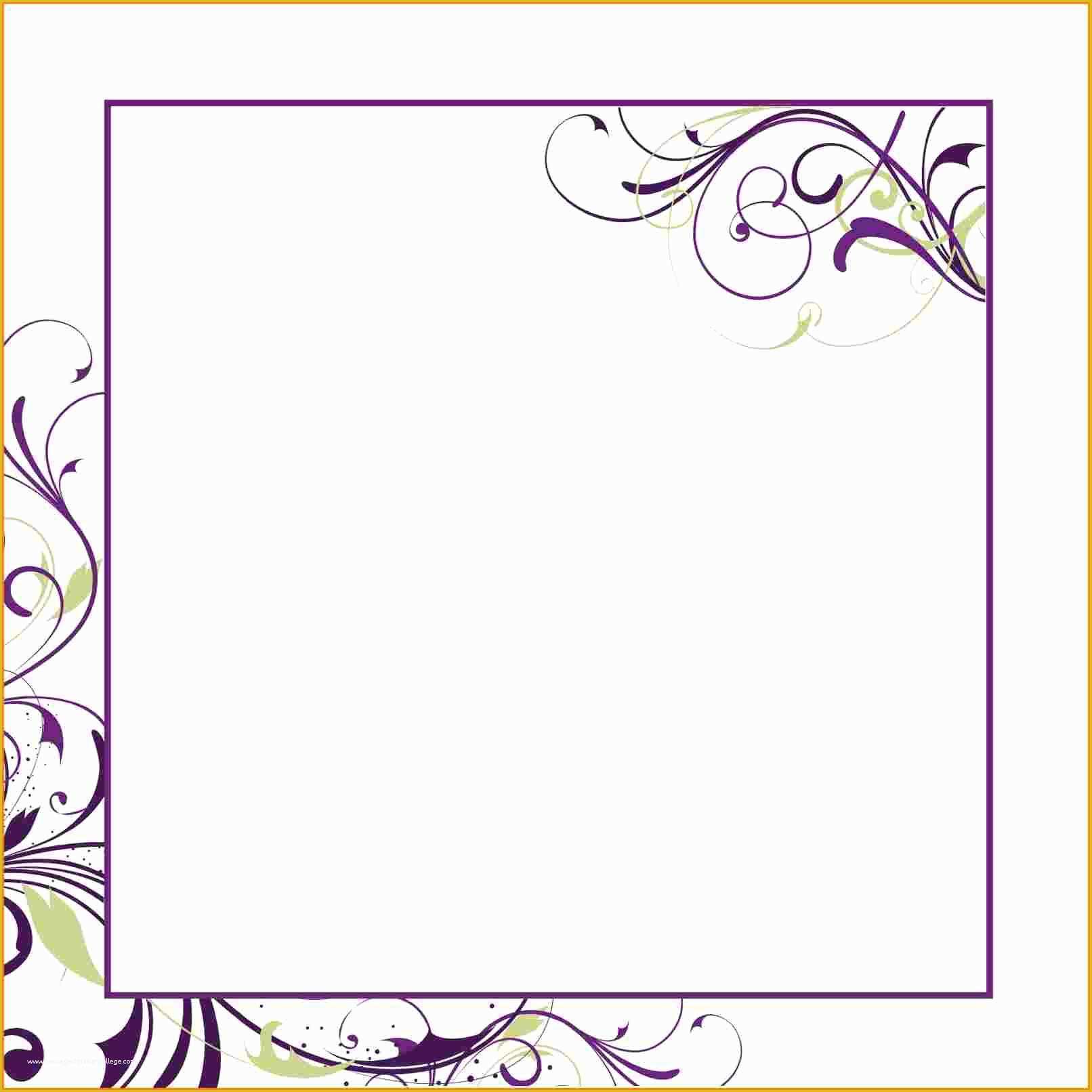 Free Wedding Reception Templates Of Birthday Invitation Blank Invitation Templates Superb