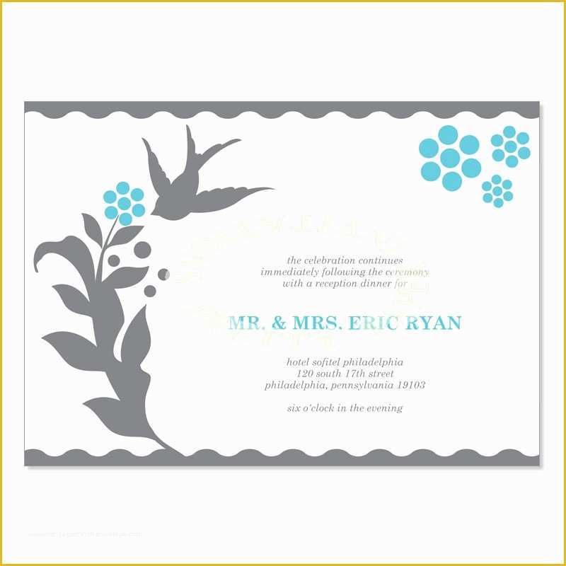 Free Wedding Reception Templates Of Printable Reception Cards Wedding Reception Card Template