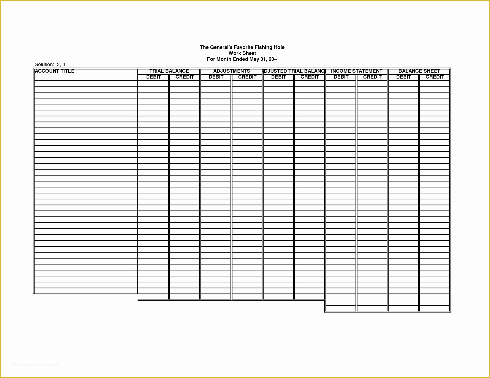 Ledger Sheet Template Free Of 7 Best Of Printable Blank Ledger Sheet Free