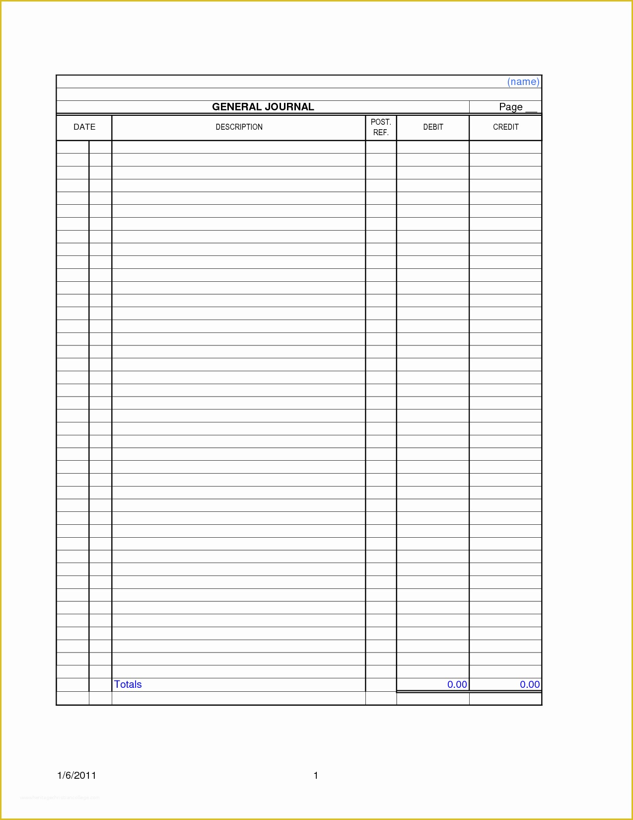 Ledger Sheet Template Free Of 7 Best Of Printable Blank Ledger Sheet Free