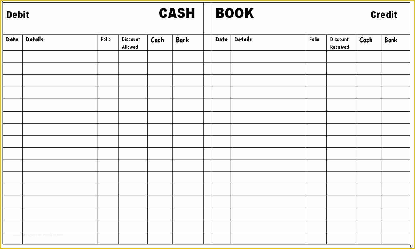 Ledger Sheet Template Free Of Blank Ledger Template Templates Data