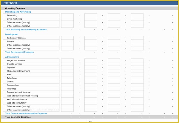 Profit and Loss Statement Excel Template Free Of Profit and Loss Statement