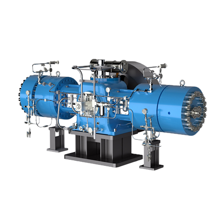 The largest power diaphragm hydrogen compressor in China's hydrogen ...