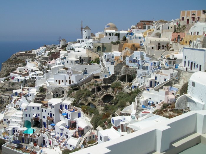 Santorini and Sicily