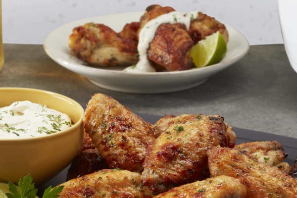 Air Fryer Ranch Chicken Wings