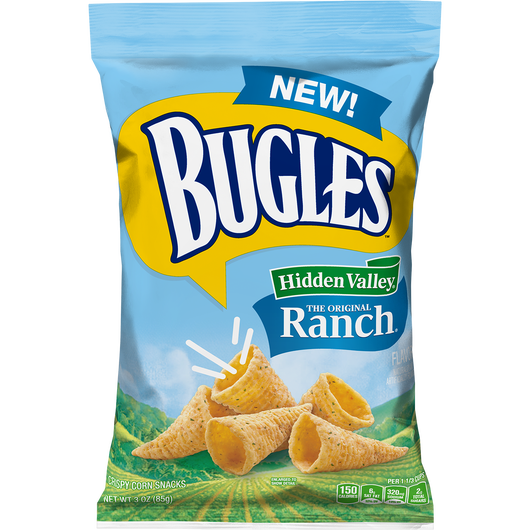 Bugles™ Crispy Corn Snacks, Hidden Valley® Ranch Flavor