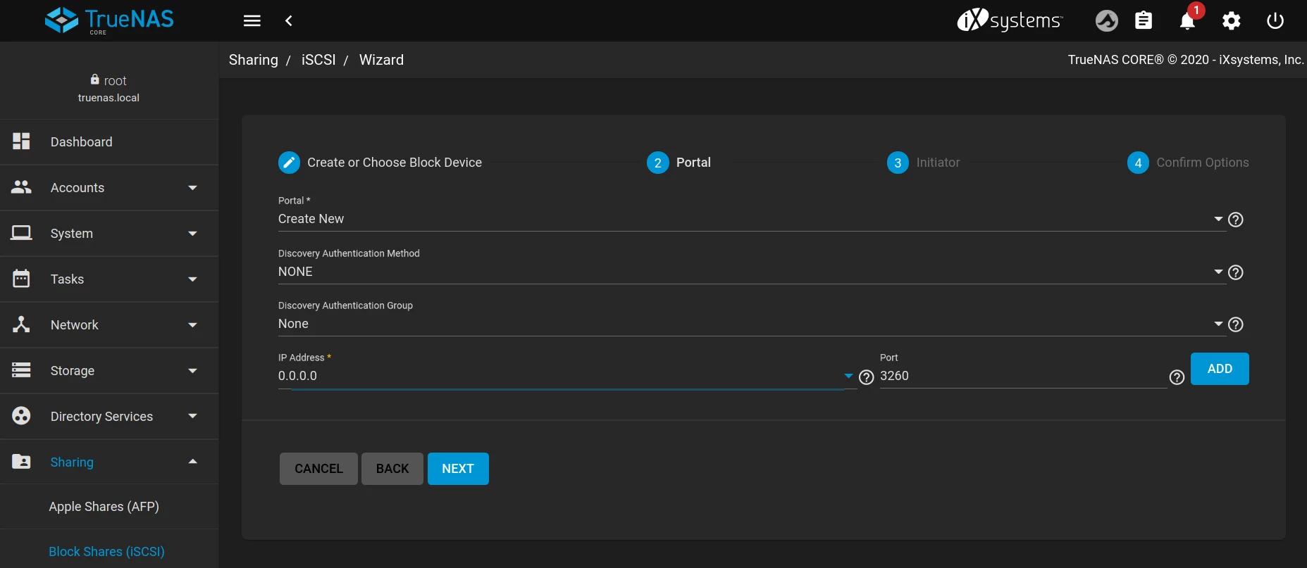 TrueNAS Cluster Configuration | High Availability